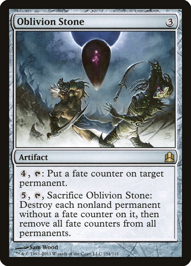 Oblivion Stone [Commander 2011] Magic: The Gathering