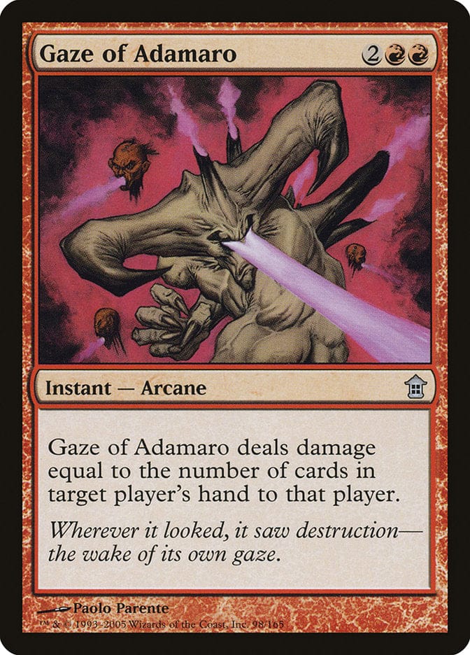 Gaze of Adamaro [Saviors of Kamigawa] Magic: The Gathering