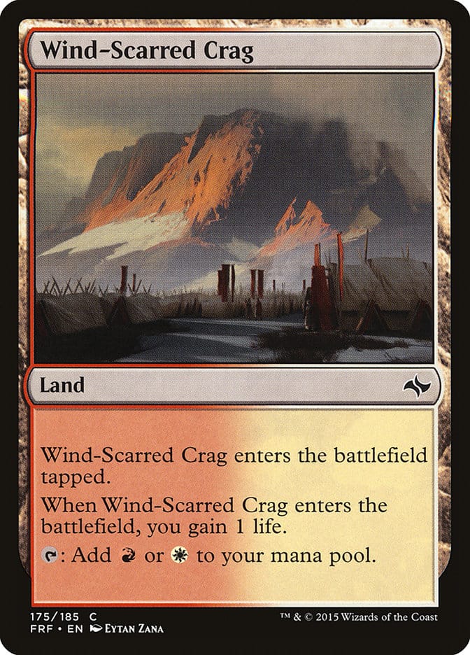 Wind-Scarred Crag [Fate Reforged] Magic: The Gathering