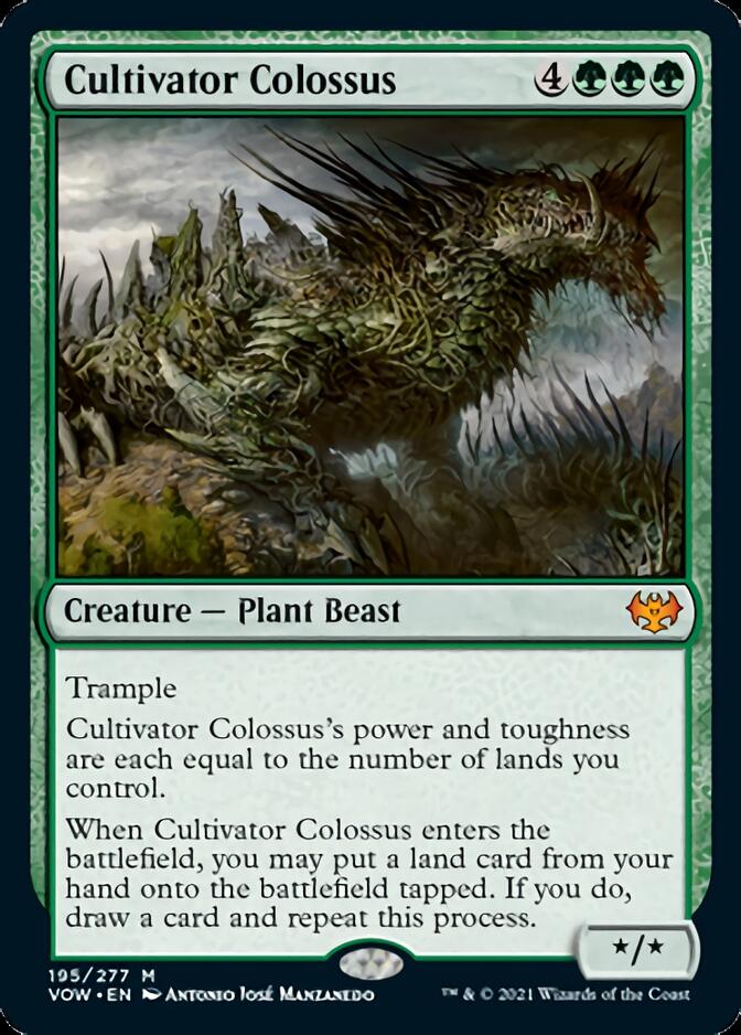 Cultivator Colossus [Innistrad: Crimson Vow] Magic: The Gathering
