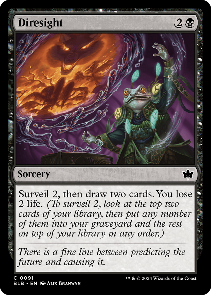 Diresight [Bloomburrow] Magic: The Gathering