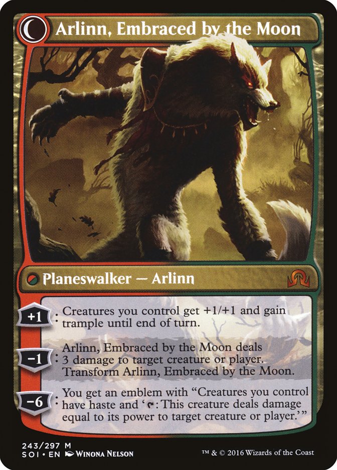 Arlinn Kord // Arlinn, Embraced by the Moon [Shadows over Innistrad] Magic: The Gathering