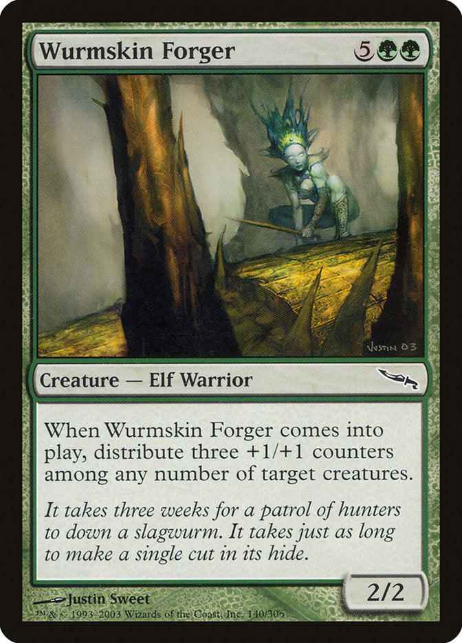 Wurmskin Forger [Mirrodin] Magic: The Gathering