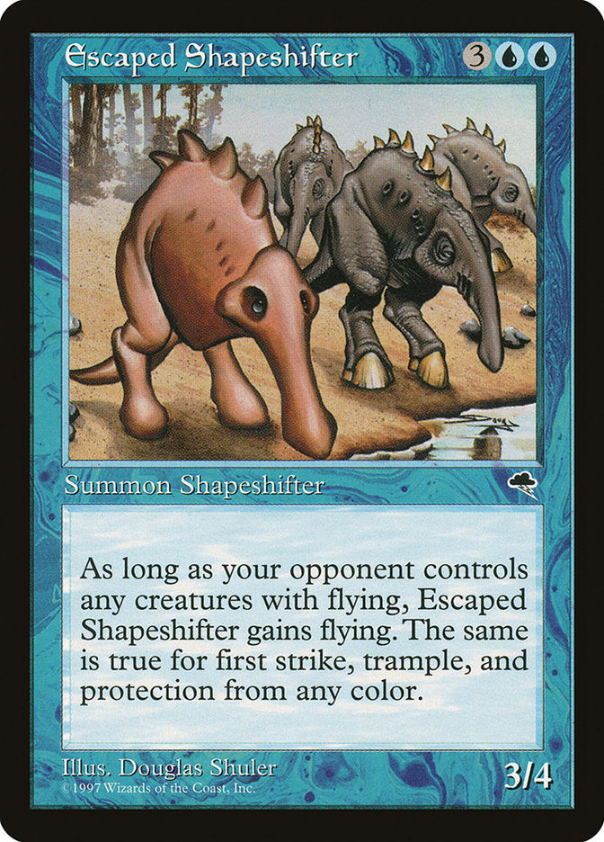 Escaped Shapeshifter [Tempest] Magic: The Gathering