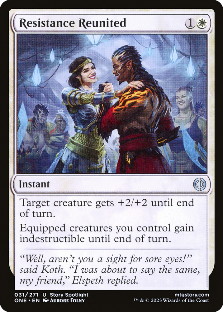 Resistance Reunited [Phyrexia: All Will Be One] Magic: The Gathering
