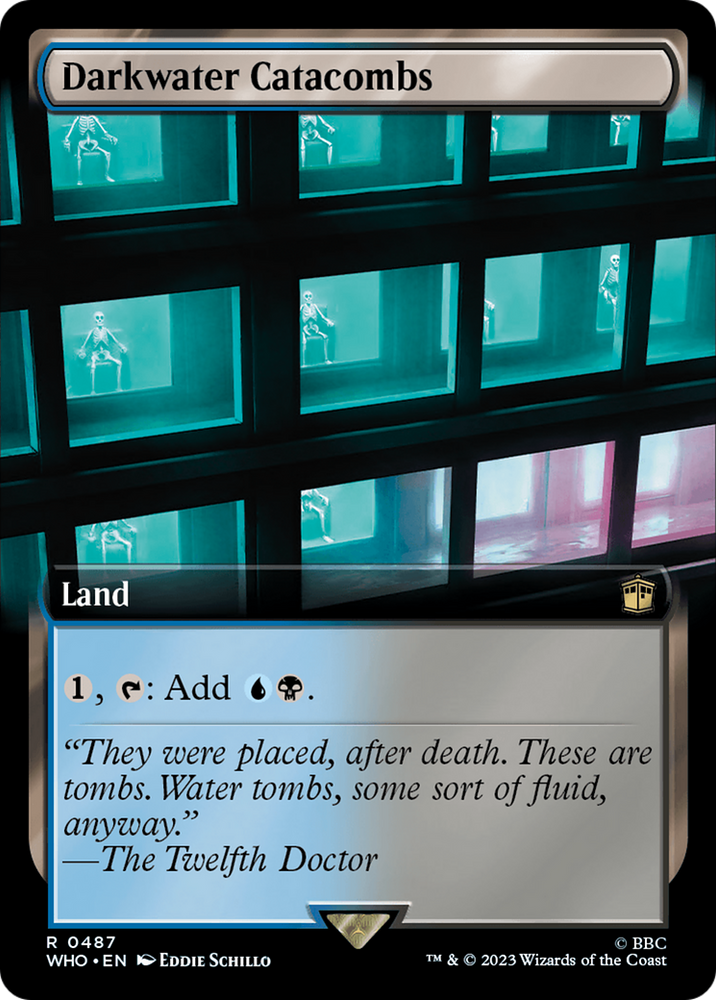 Darkwater Catacombs (Extended Art) [Doctor Who] Magic: The Gathering