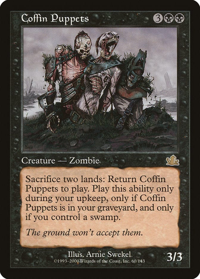 Coffin Puppets [Prophecy] Magic: The Gathering