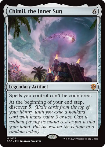 Chimil, the Inner Sun [Lorwyn Eclipsed Commander] Magic: The Gathering