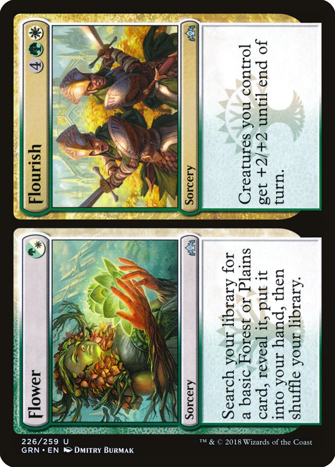 Flower // Flourish [Guilds of Ravnica] Magic: The Gathering