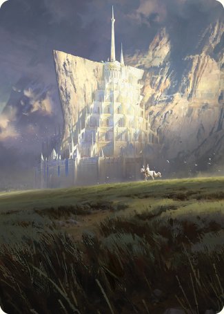 Minas Tirith Art Card [The Lord of the Rings: Tales of Middle-earth Art Series] Magic: The Gathering