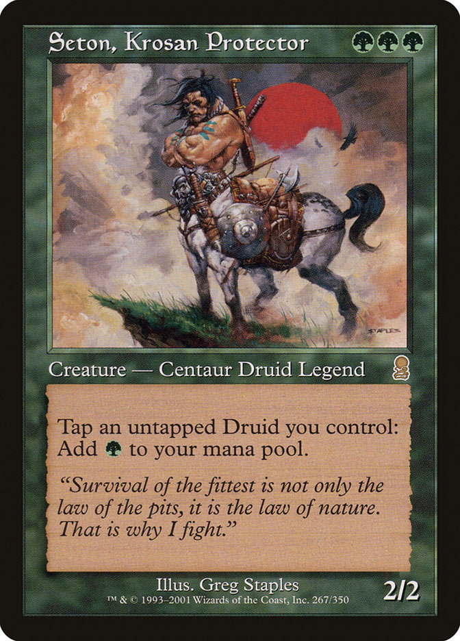 Seton, Krosan Protector [Odyssey] Magic: The Gathering