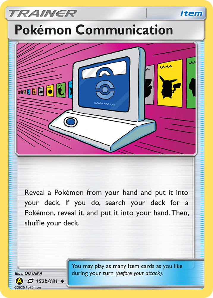 Pokemon Communication (152b/181) [Alternate Art Promos] Pokémon
