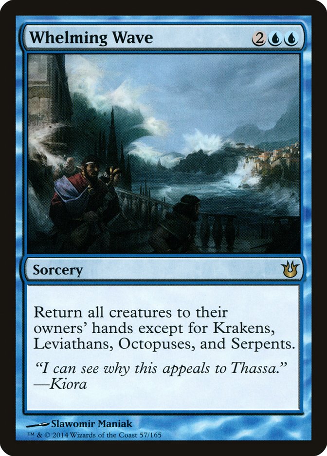 Whelming Wave [Born of the Gods] Magic: The Gathering