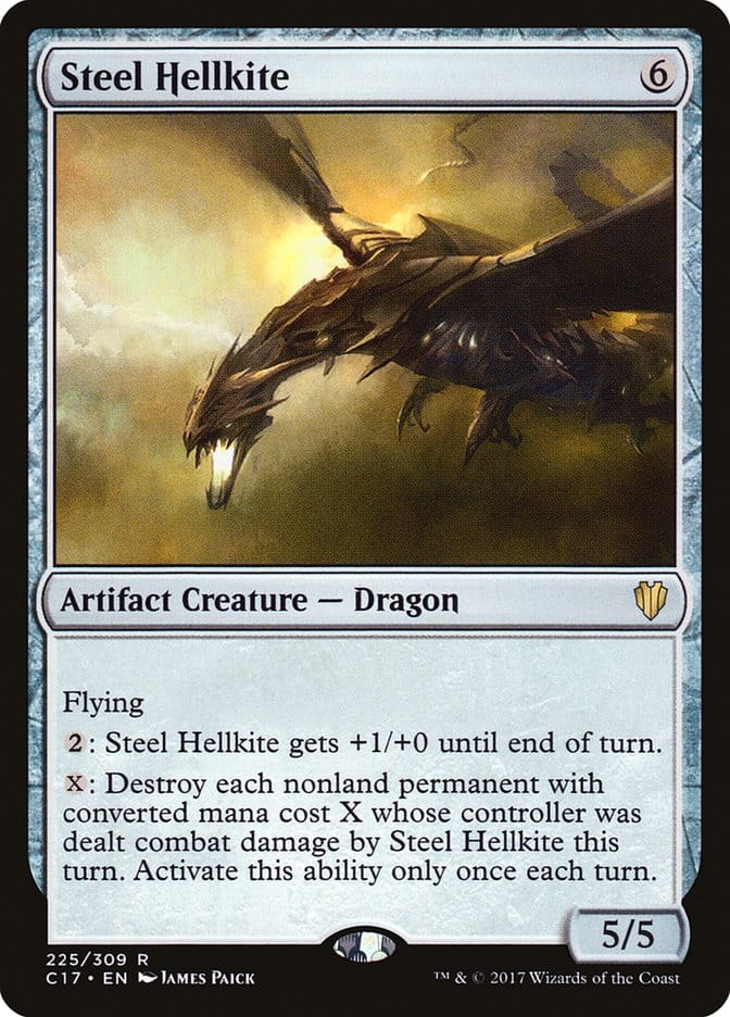 Steel Hellkite [Commander 2017] Magic: The Gathering