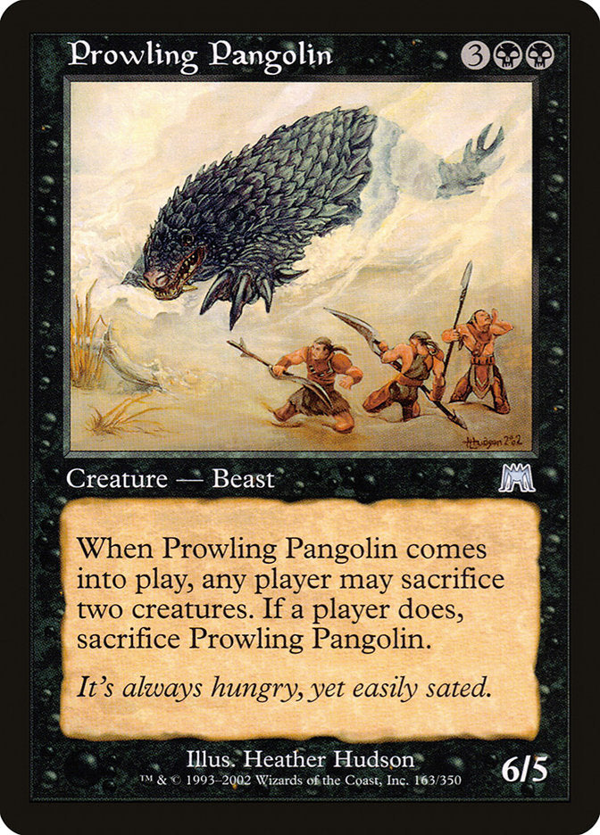 Prowling Pangolin [Onslaught] Magic: The Gathering