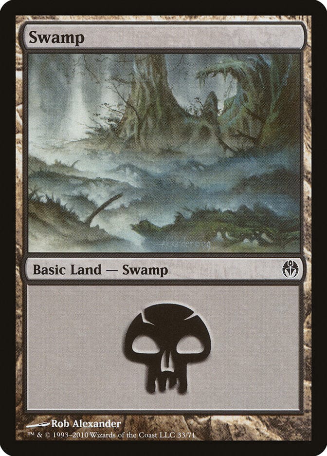 Swamp (33) [Duel Decks: Phyrexia vs. the Coalition] Magic: The Gathering