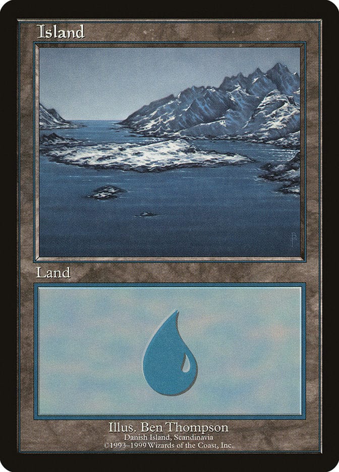 Island (2) [European Land Program] Magic: The Gathering