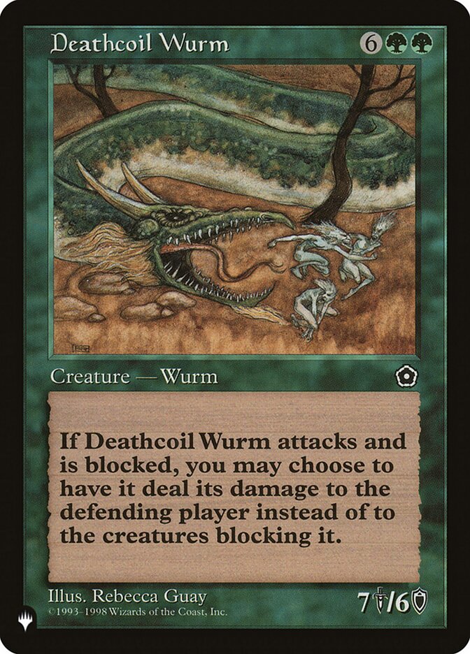 Deathcoil Wurm [The List] Magic: The Gathering