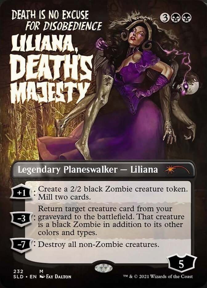 Liliana, Death's Majesty [Secret Lair Drop Series] Magic: The Gathering