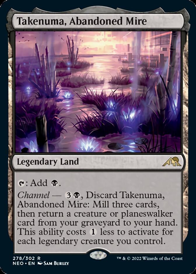 Takenuma, Abandoned Mire [Kamigawa: Neon Dynasty] Magic: The Gathering