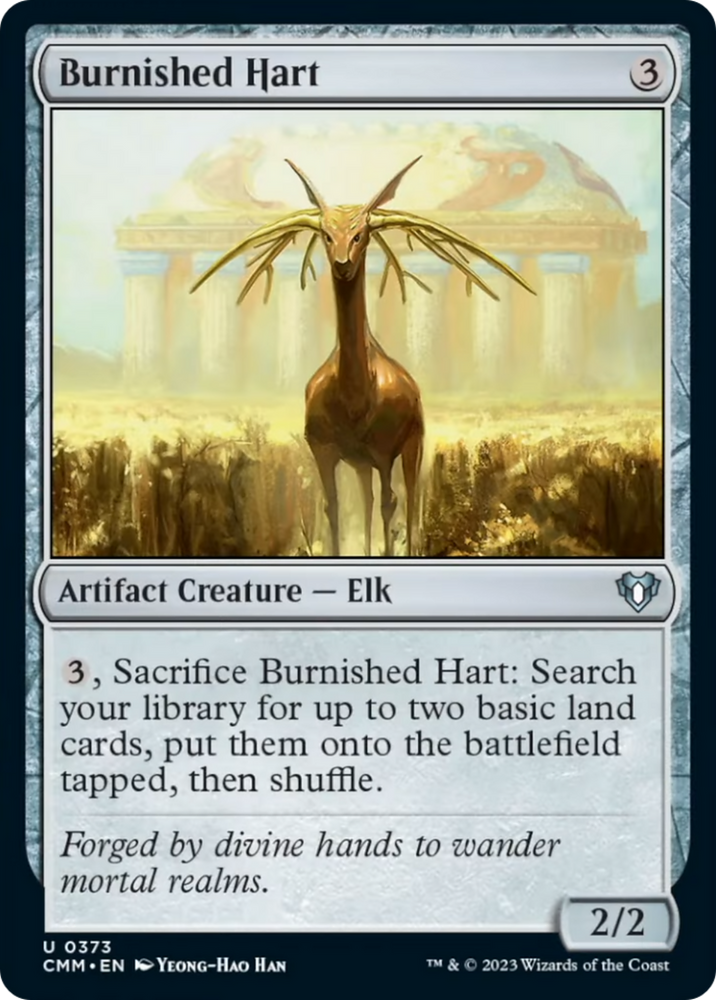 Burnished Hart [Commander Masters] Magic: The Gathering