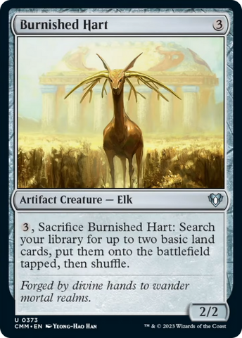Burnished Hart [Commander Masters] Magic: The Gathering