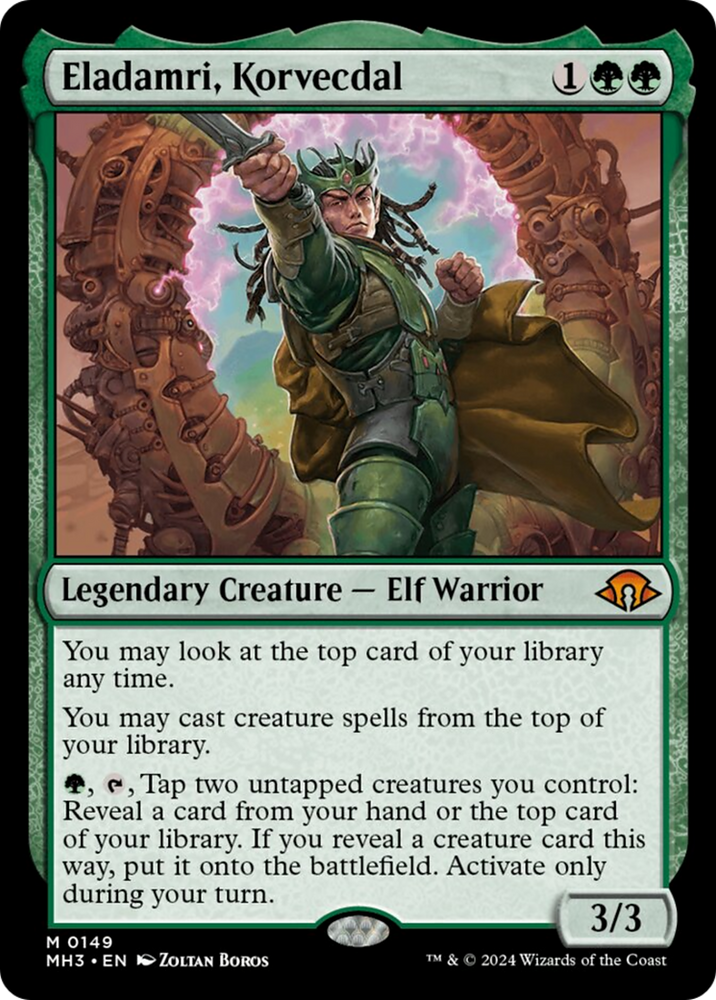 Eladamri, Korvecdal [Modern Horizons 3] Magic: The Gathering