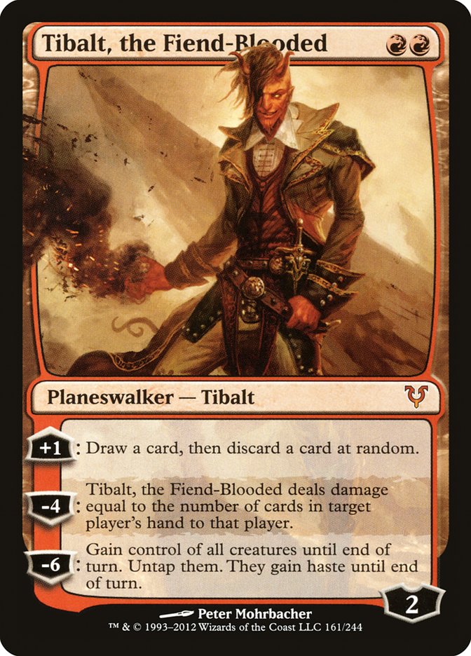 Tibalt, the Fiend-Blooded [Avacyn Restored] Magic: The Gathering