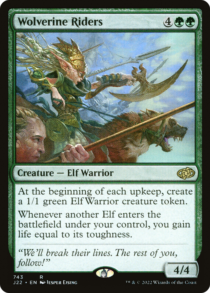 Wolverine Riders [Jumpstart 2022] Magic: The Gathering