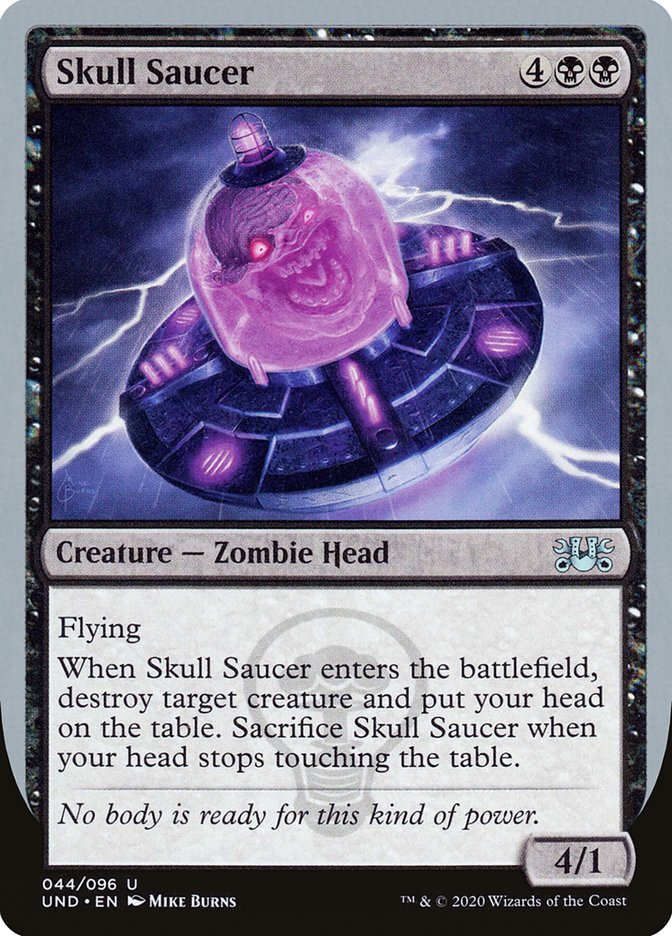 Skull Saucer [Unsanctioned] Magic: The Gathering