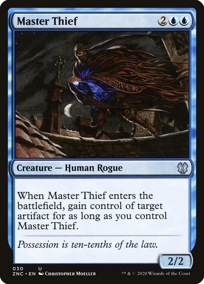 Master Thief [Zendikar Rising Commander] Magic: The Gathering