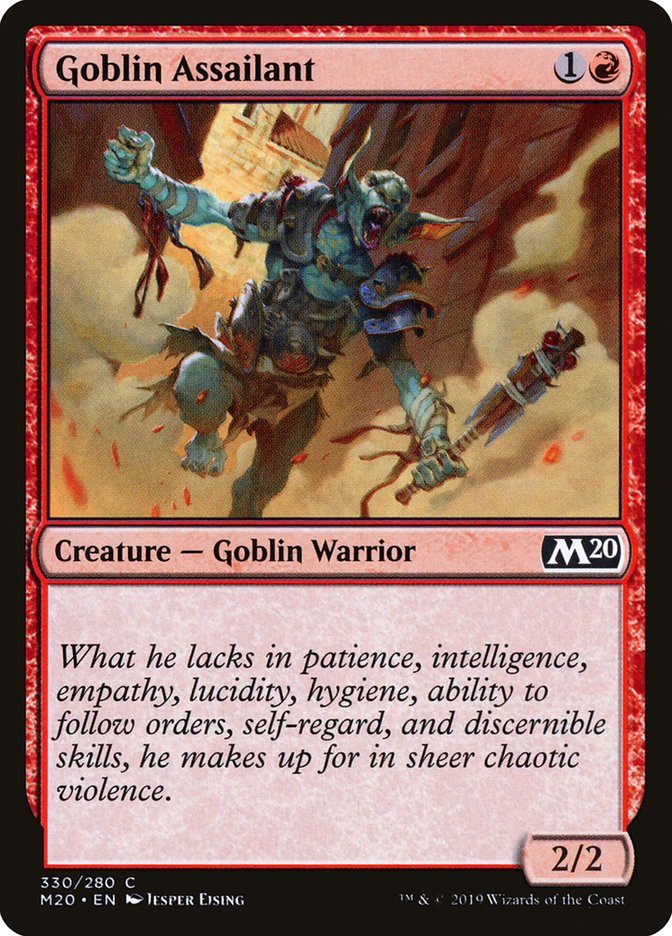 Goblin Assailant [Core Set 2020] Magic: The Gathering