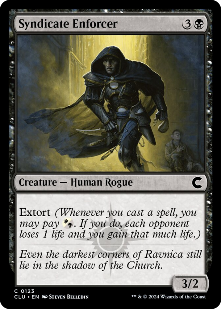 Syndicate Enforcer [Ravnica: Clue Edition] Magic: The Gathering