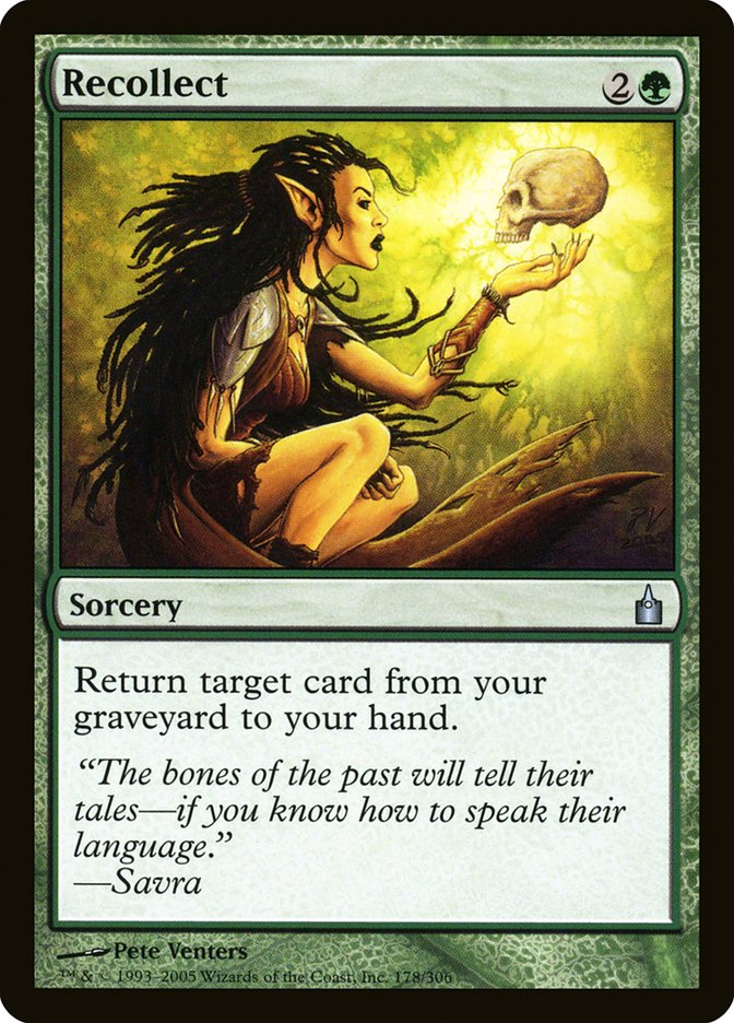Recollect [Ravnica: City of Guilds] Magic: The Gathering