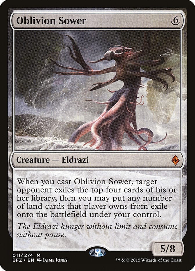 Oblivion Sower [Battle for Zendikar] Magic: The Gathering