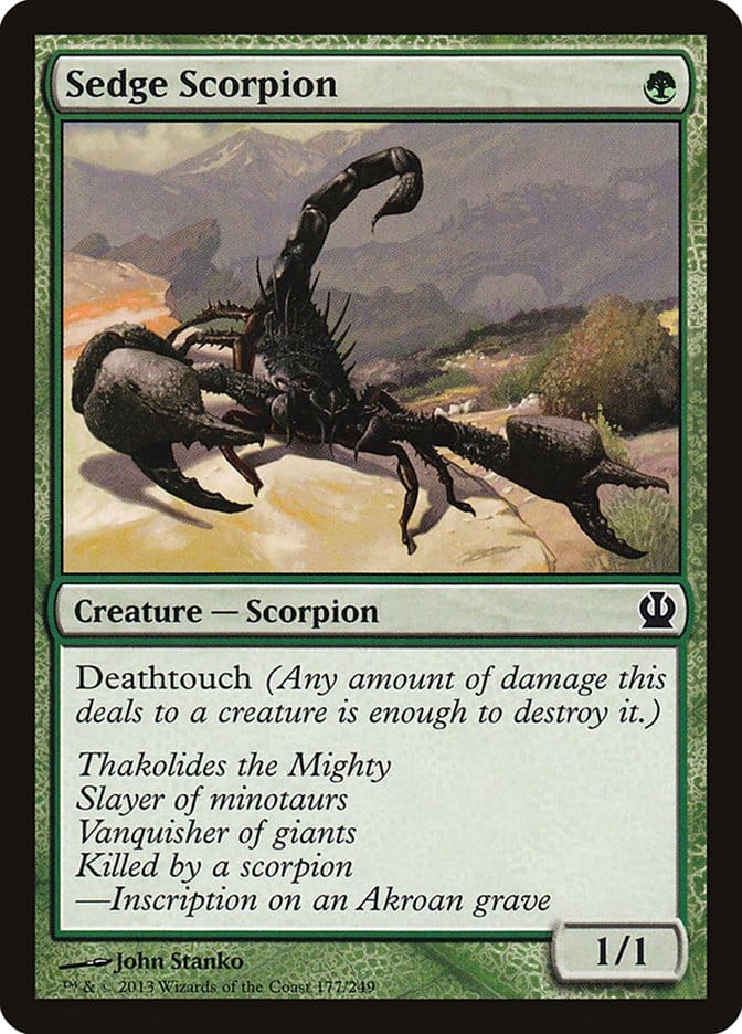 Sedge Scorpion [Theros] Magic: The Gathering