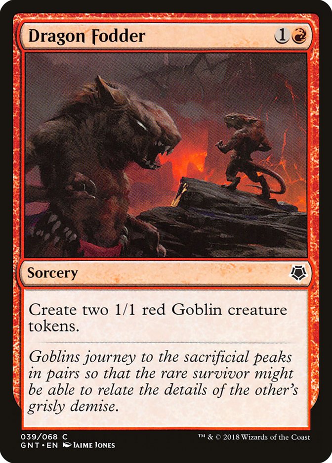 Dragon Fodder [Game Night 2018] Magic: The Gathering
