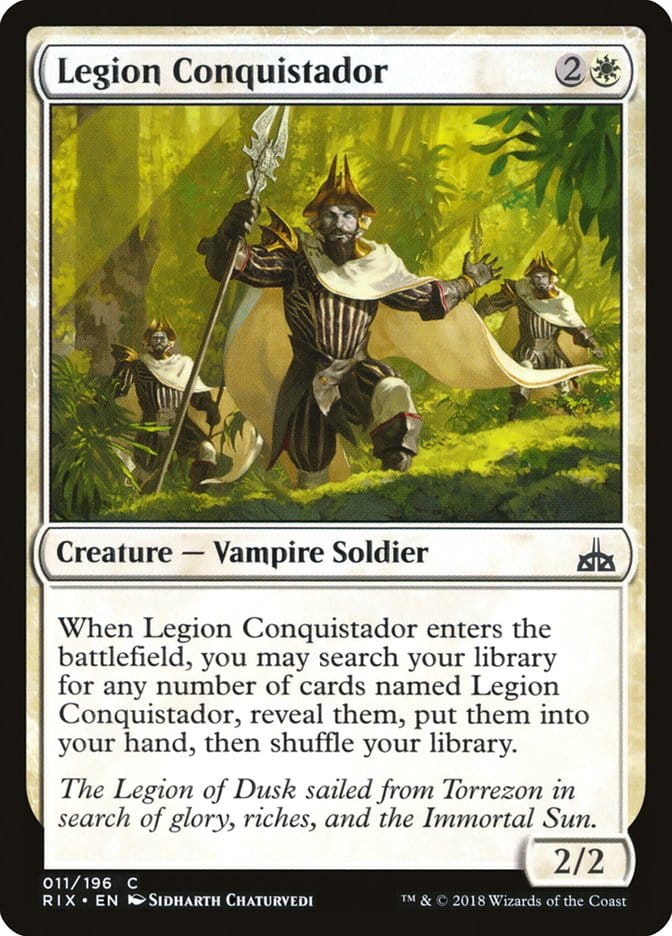 Legion Conquistador [Rivals of Ixalan] Magic: The Gathering