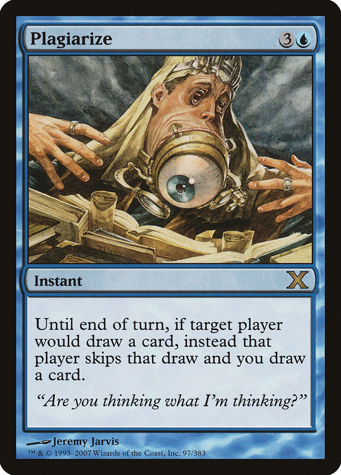 Plagiarize [Tenth Edition] Magic: The Gathering