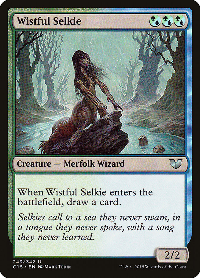 Wistful Selkie [Commander 2015] Magic: The Gathering