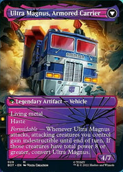 Ultra Magnus, Tactician // Ultra Magnus, Armored Carrier (Shattered Glass) [Transformers] Magic: The Gathering