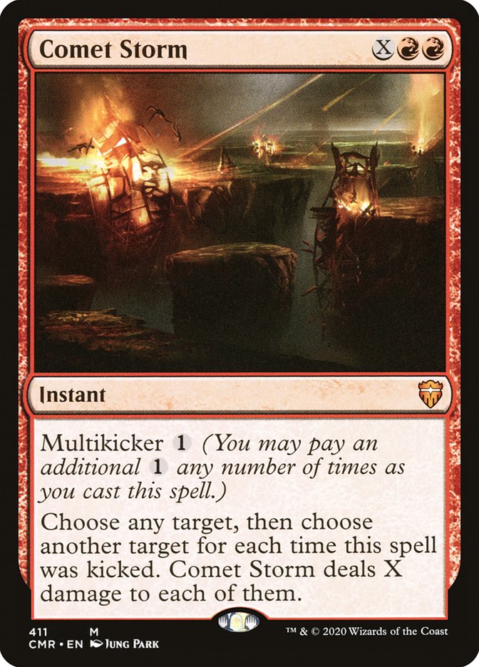 Comet Storm [Commander Legends] Magic: The Gathering