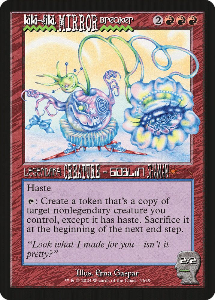 Kiki-Jiki, Mirror Breaker (Rainbow Foil) [Secret Lair Drop Series] Magic: The Gathering