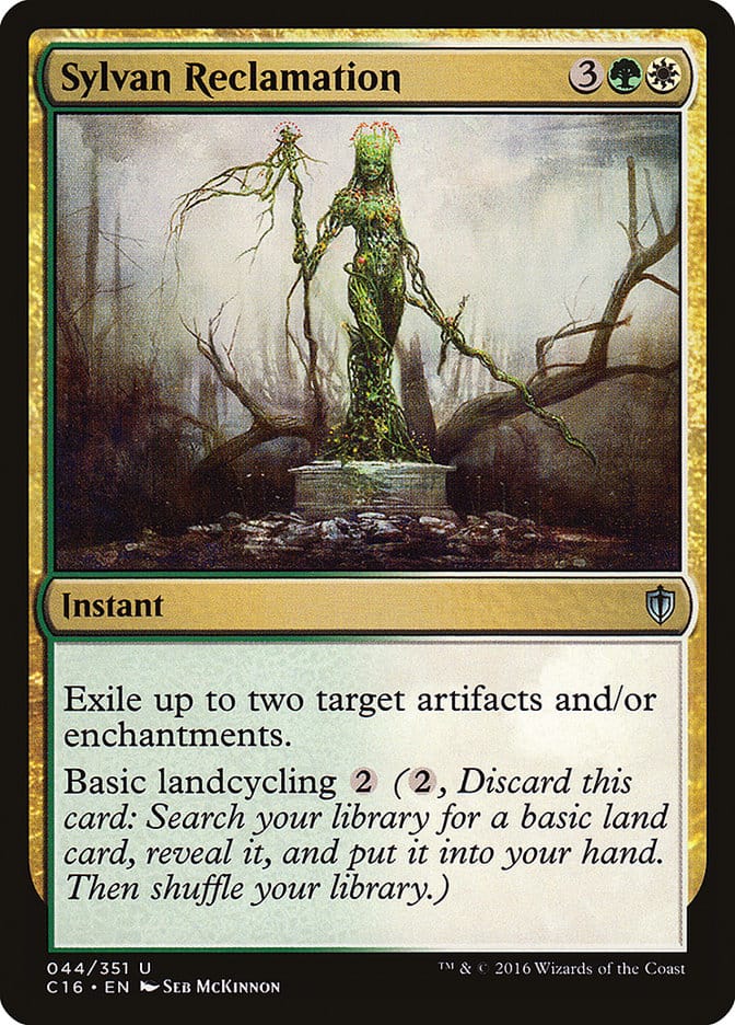 Sylvan Reclamation [Commander 2016] Magic: The Gathering