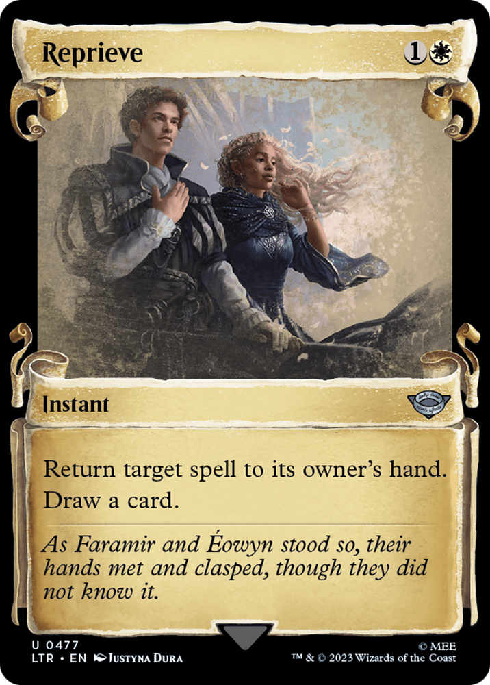 Reprieve [The Lord of the Rings: Tales of Middle-Earth Showcase Scrolls] Magic: The Gathering
