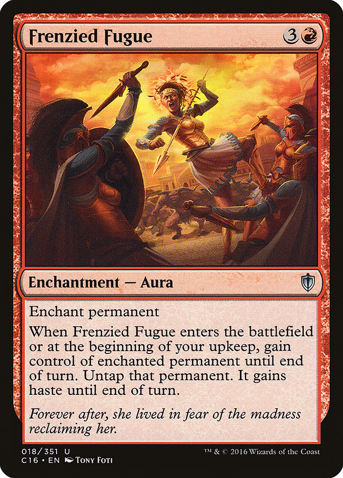 Frenzied Fugue [Commander 2016] Magic: The Gathering