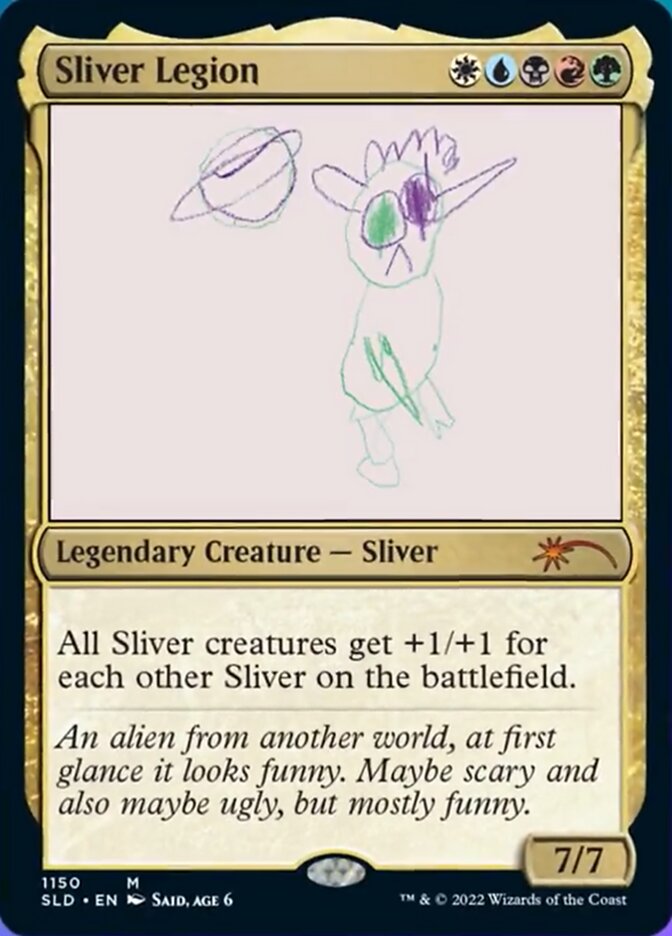 Sliver Legion (1150) [Secret Lair Drop Series] Magic: The Gathering
