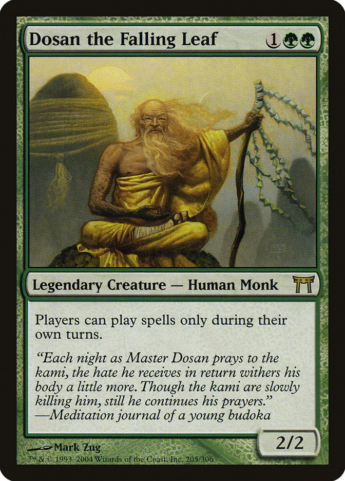 Dosan the Falling Leaf [Champions of Kamigawa] Magic: The Gathering