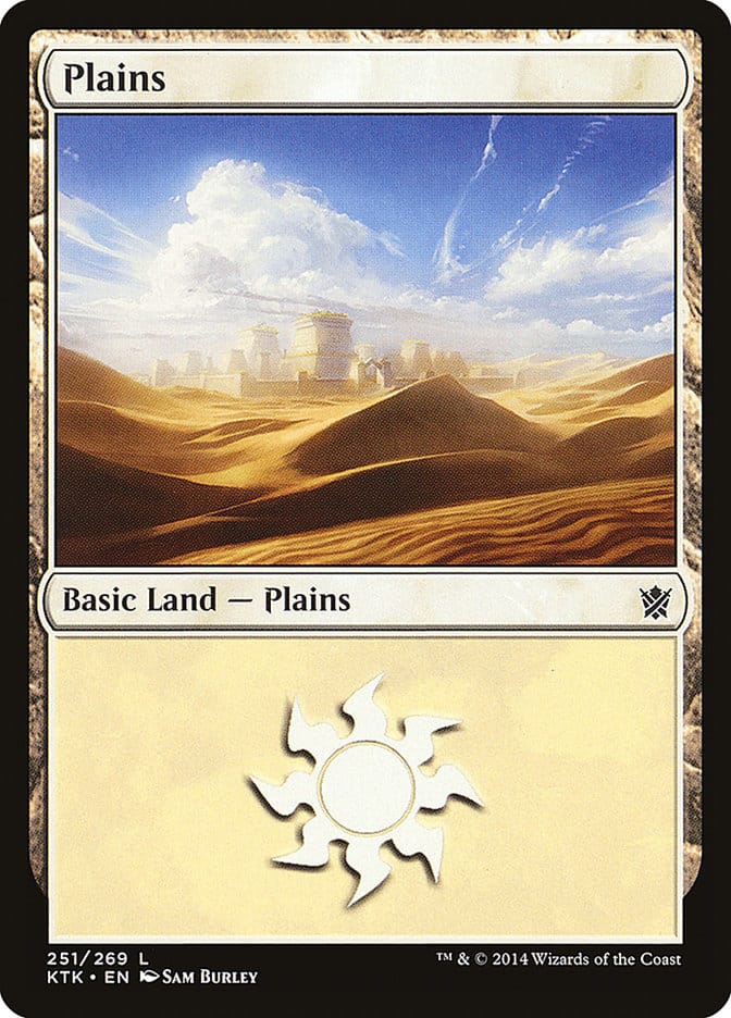 Plains (251) [Khans of Tarkir] Magic: The Gathering