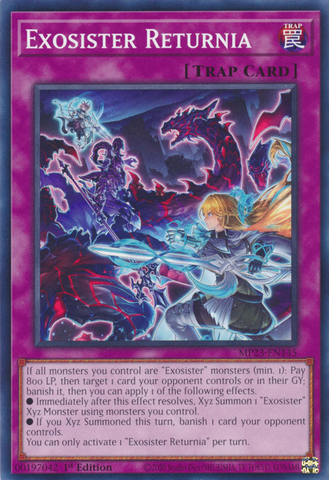 Exosister Returnia [MP23-EN145] Common - Yugioh Cards For Your TCG Needs!